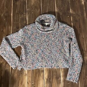 Chelsea & Violet Speckled Turtleneck Sweater